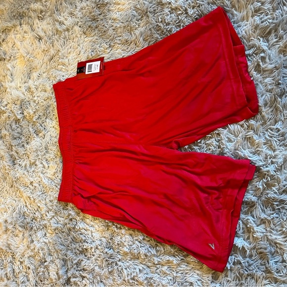 NWT Red Athletic Shorts with Elastic Waistband - Picture 2 of 4